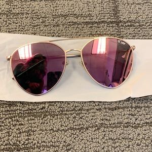 Quay Gold/Pink Australia Sunglasses